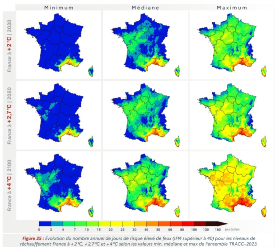 Rischio incendi Francia