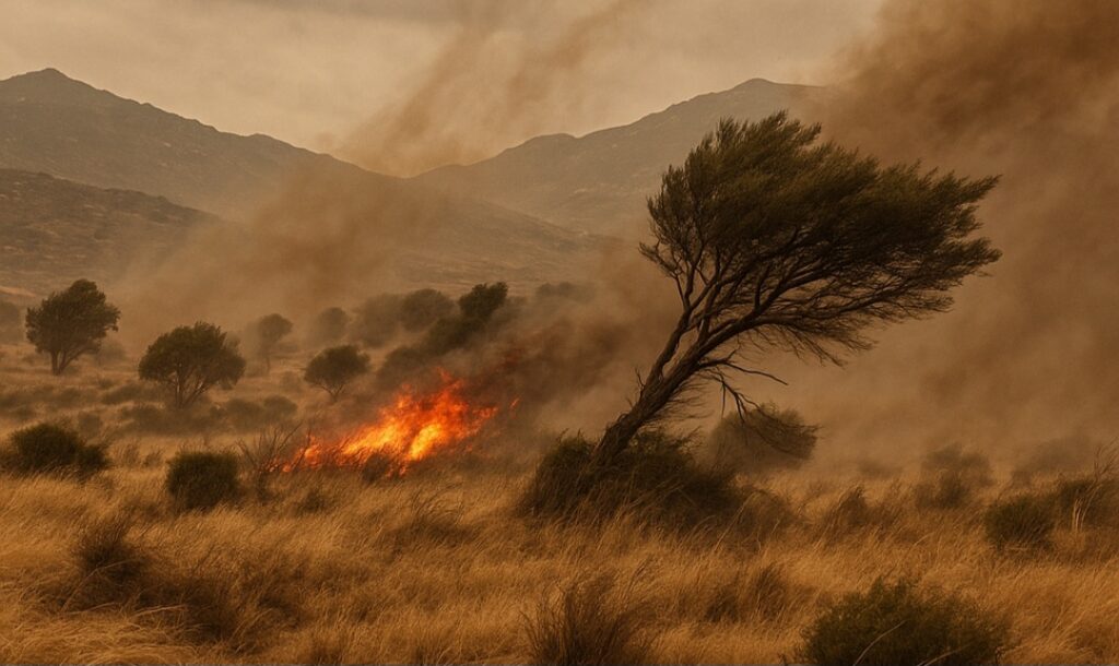 Rischio incendi Sardegna