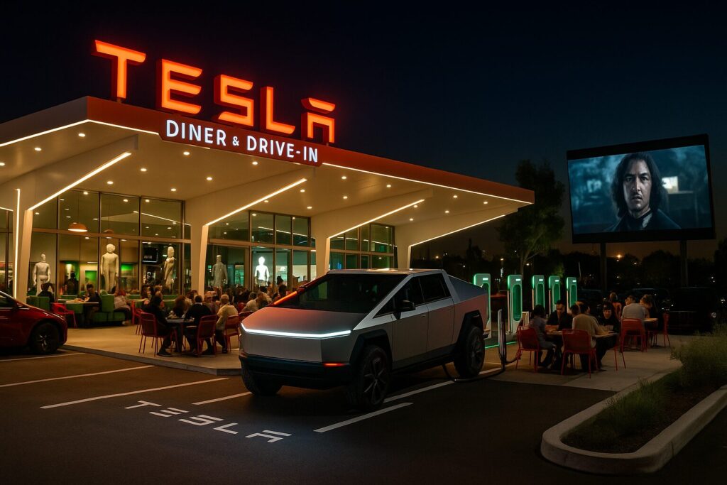 Ristorante Tesla Elon Musk
