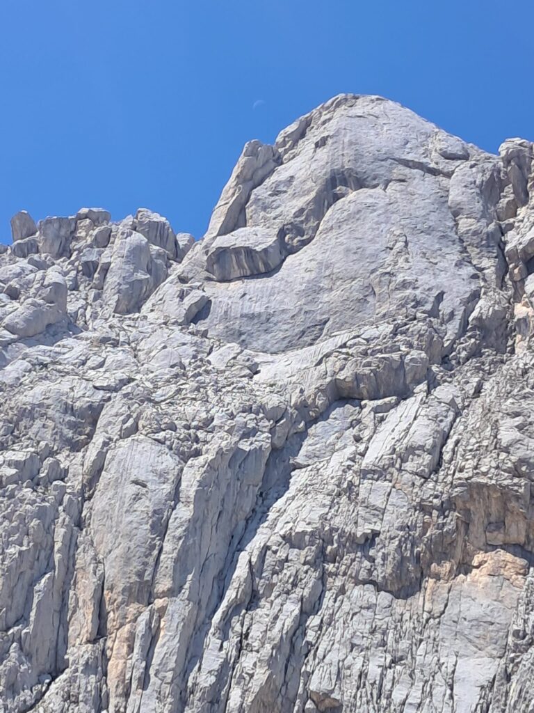 Rock Glacier del Vallone delle Cornacchie Gran Sasso 20 luglio 2025