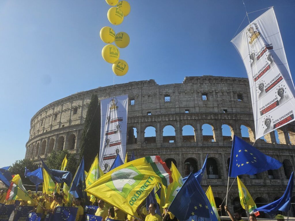 protesta coldiretti