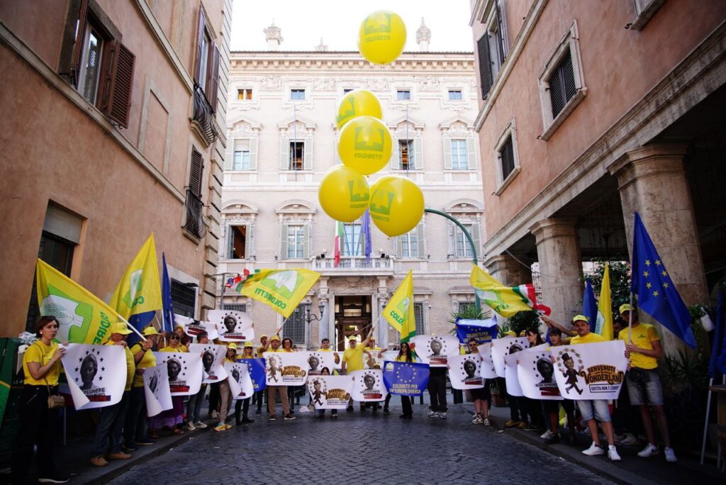 protesta coldiretti