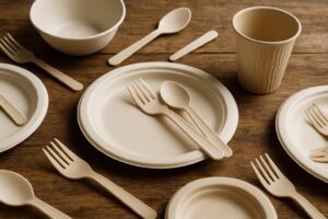 Stoviglie compostabili