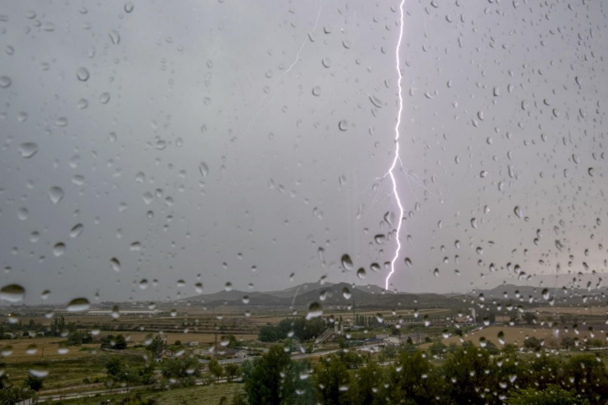 Temporale Palma di Maiorca 10 luglio