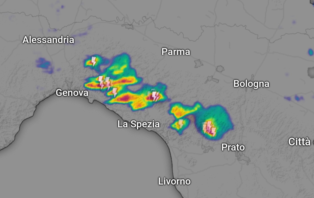 Temporali Nord Italia 1° luglio