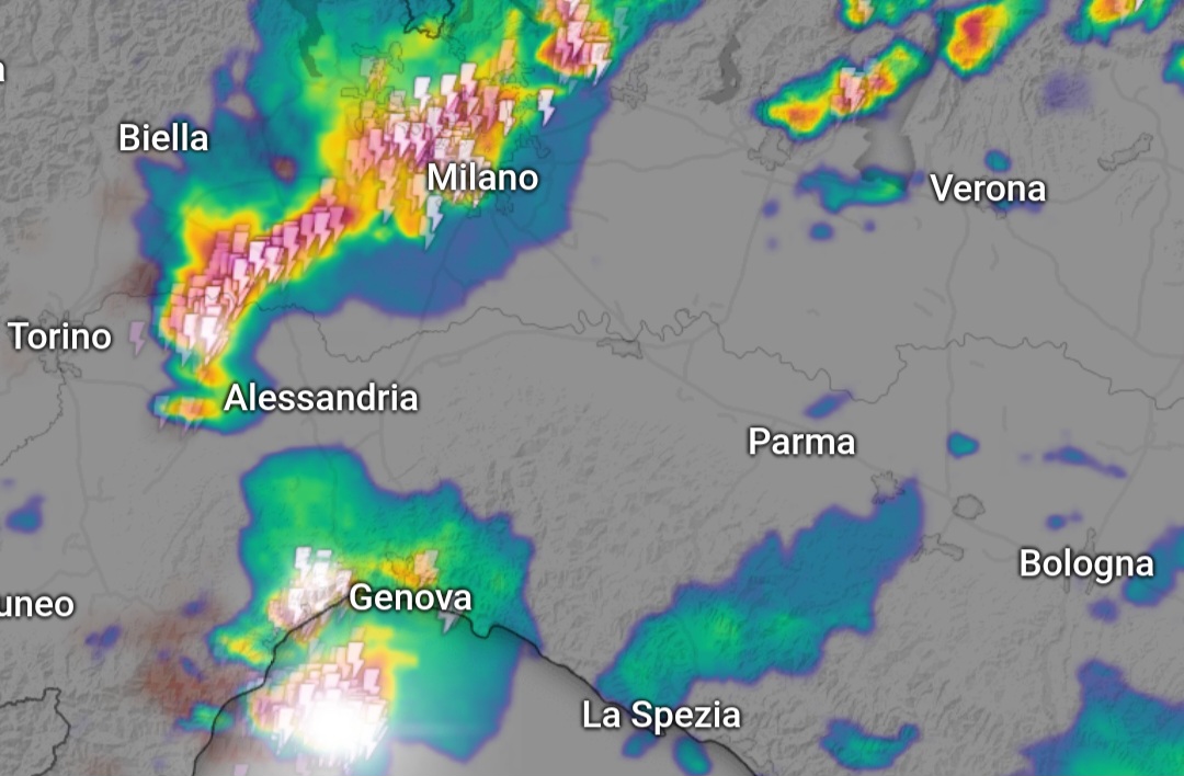 Temporali Nord Italia 