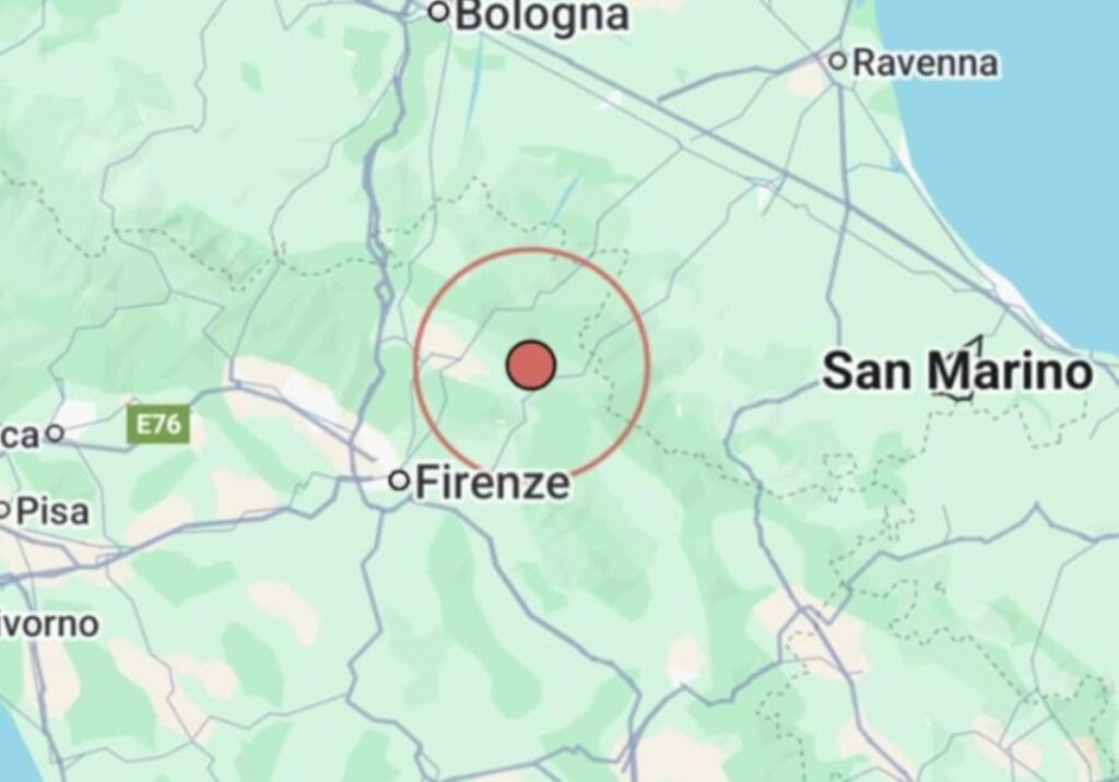 Terremoto Firenze
