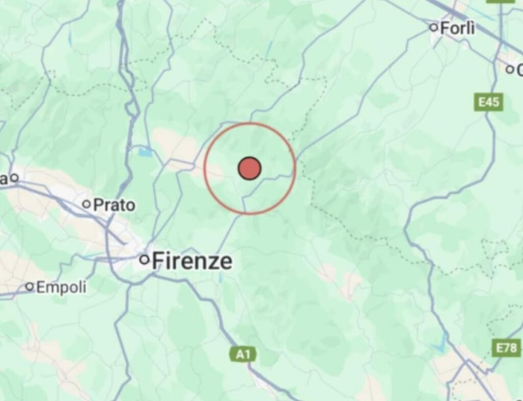 Terremoto Firenze