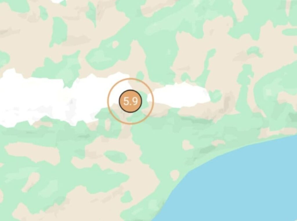 Terremoto Groenlandia