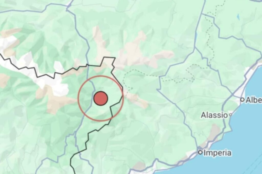 terremoto Italia Francia