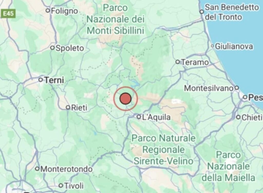 Terremoto L'Aquila