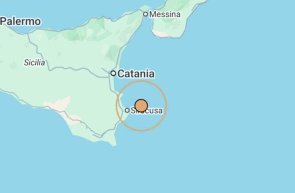Terremoto Siracusa