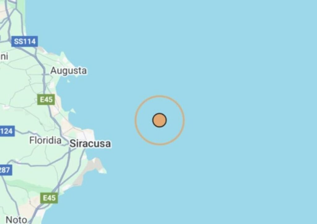 Terremoto Siracusa