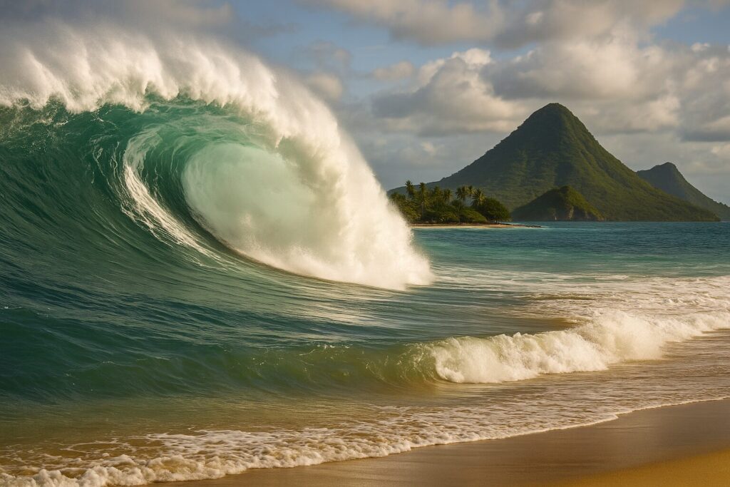 Tsunami Polinesia francese