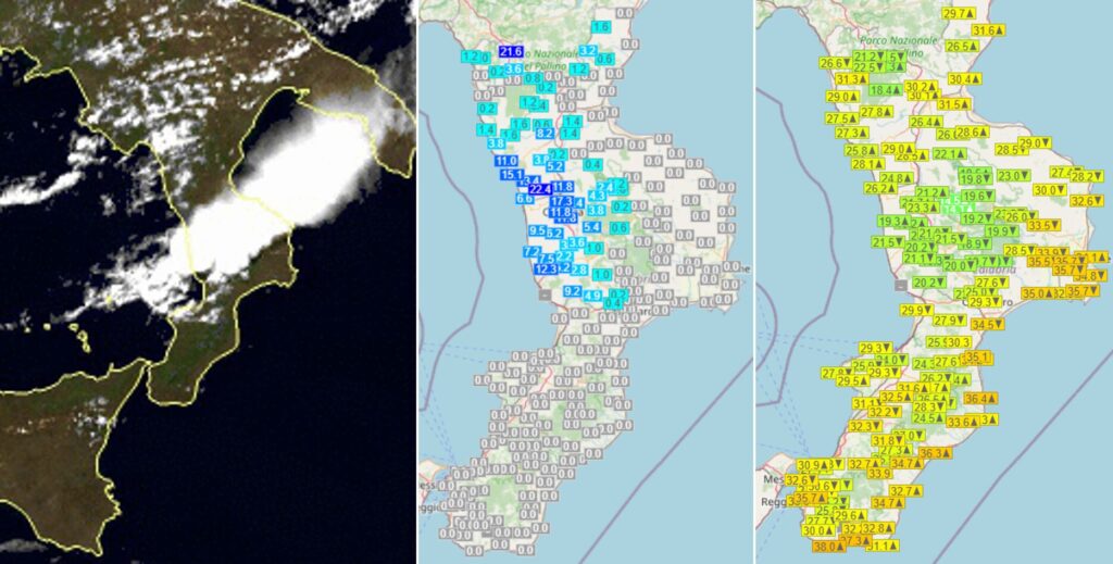 allerta meteo calabria 8 luglio 2025
