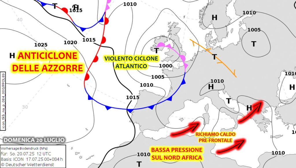 allerta meteo domenica 20 luglio ondata di caldo sud italia