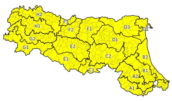 allerta meteo emilia romagna