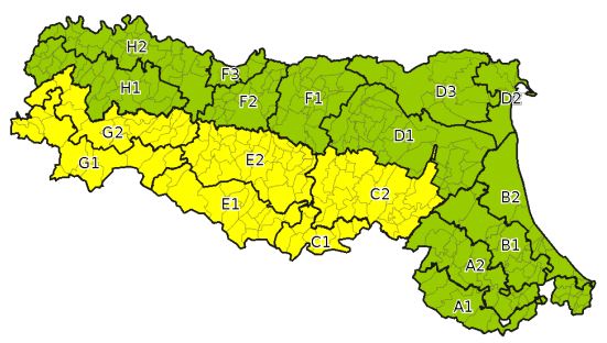 allerta meteo emilia romagna