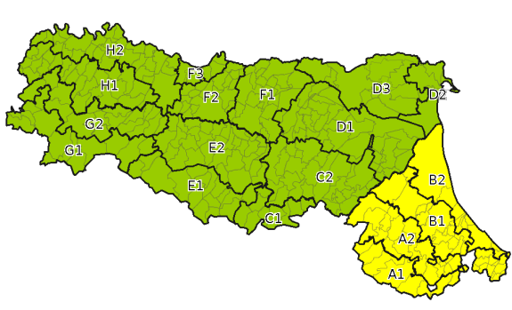 allerta meteo emilia romagna