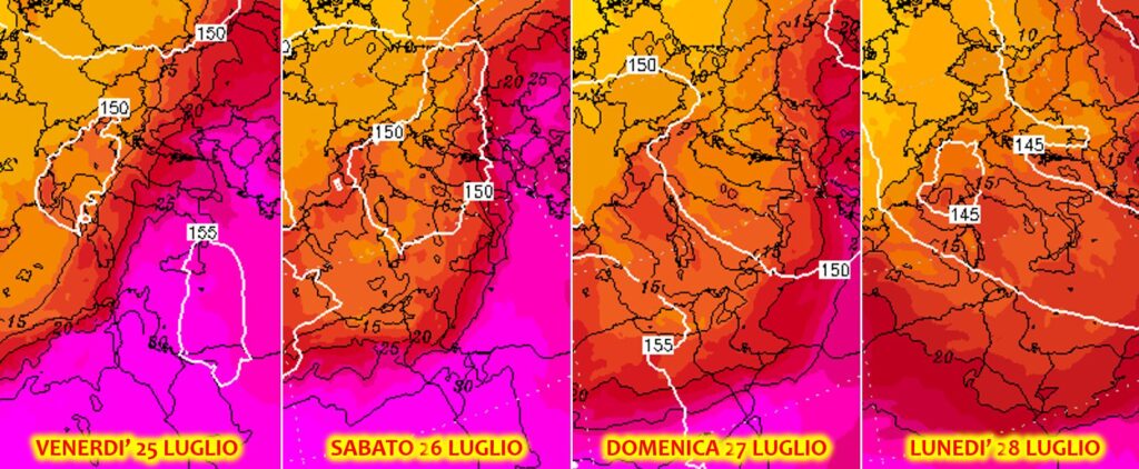 allerta meteo luglio 2025