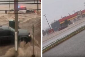 alluvione chihuahua messico tempesta