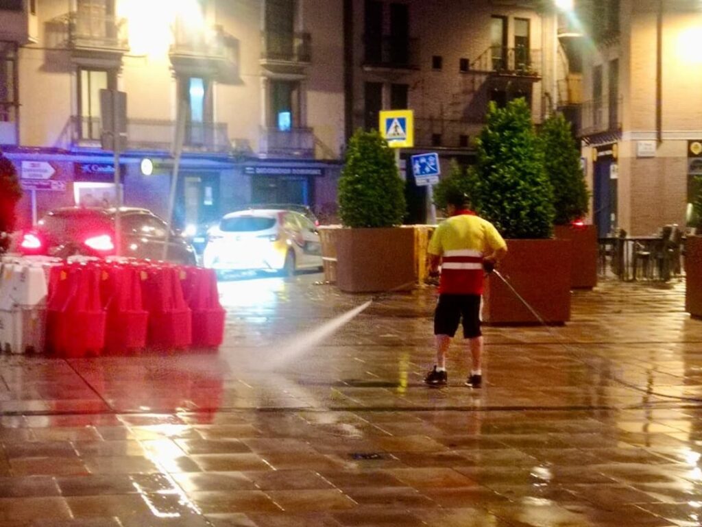 alluvione spagna Tarazona Zaragoza