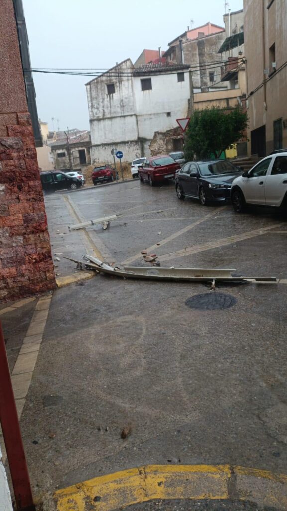 alluvione spagna Tarazona Zaragoza