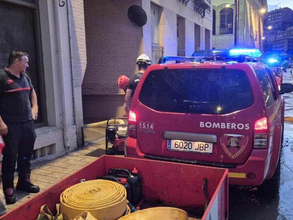 alluvione spagna Tarazona