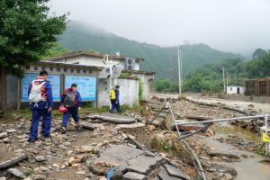 alluvioni cina pechino piogge maltempo inondazioni