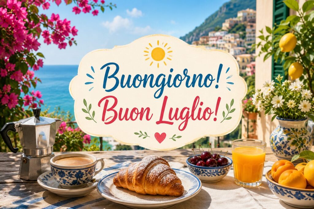 buongiorno buon luglio