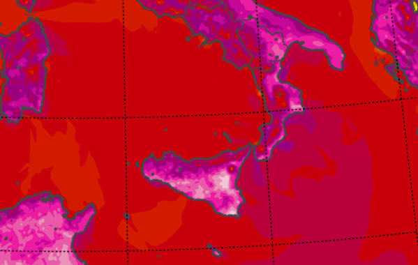 caldo sicilia 22 luglio 2025