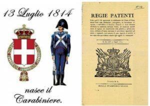 carabinieri 13 luglio 1814