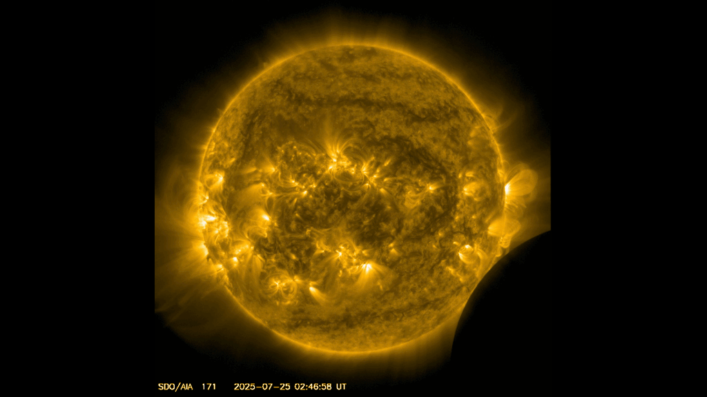 eclissi nasa sdo sonda