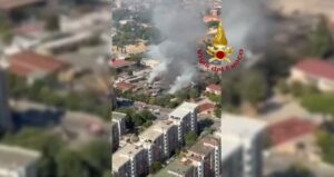 esplosione roma
