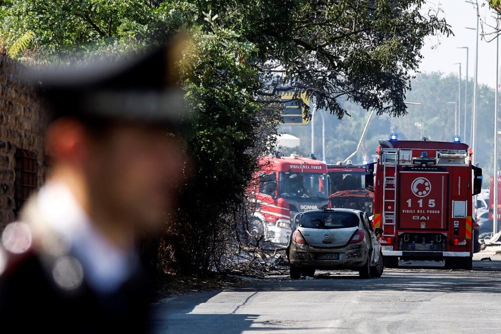 esplosione roma oggi