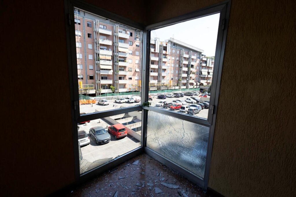 esplosione roma oggi