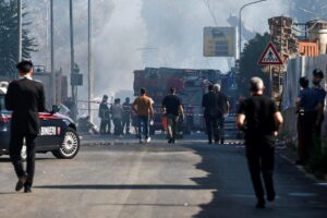 esplosione roma oggi