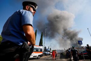 esplosione roma oggi