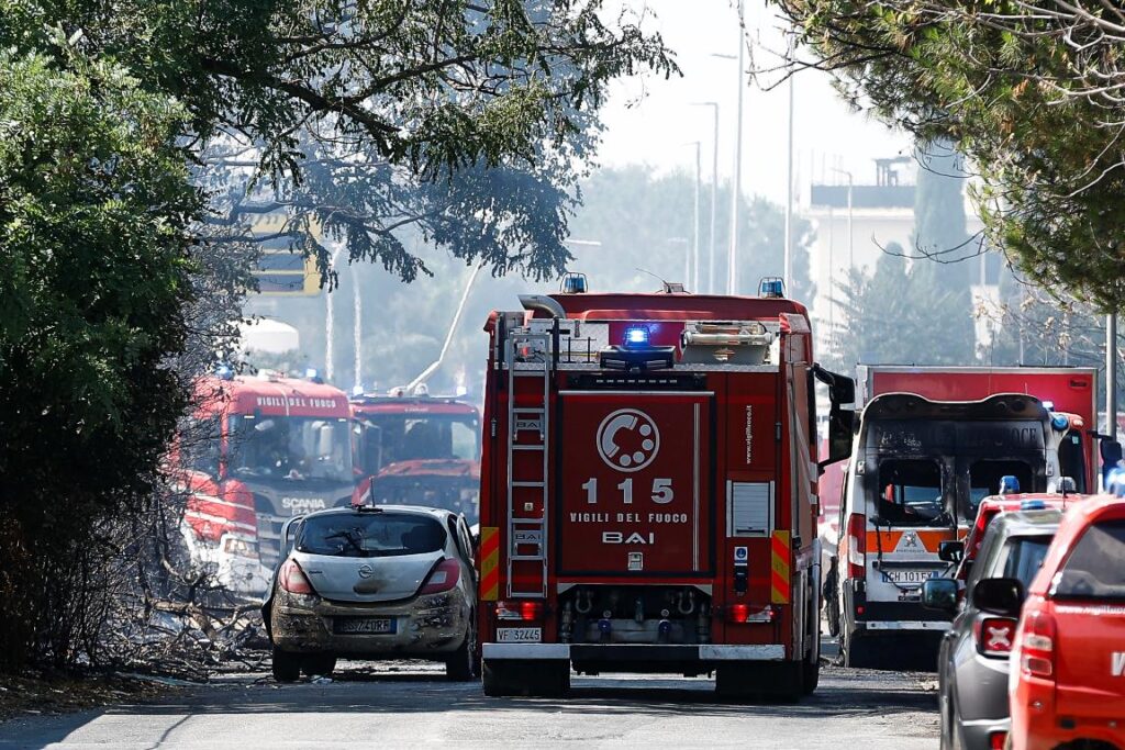 esplosione roma oggi