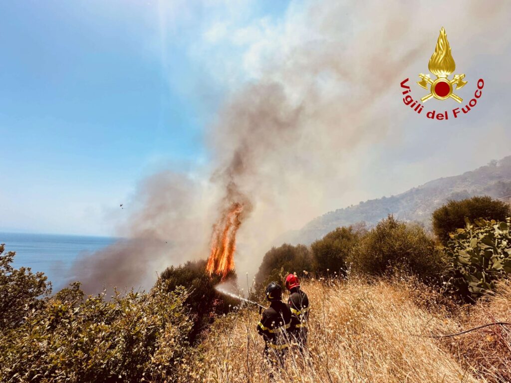 incendi calabria