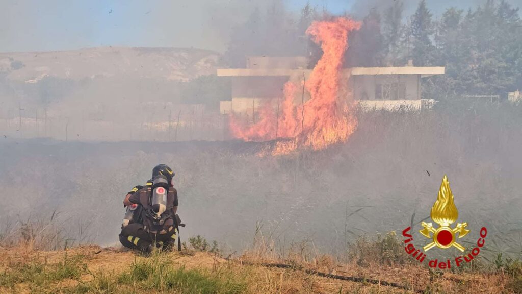incendi calabria