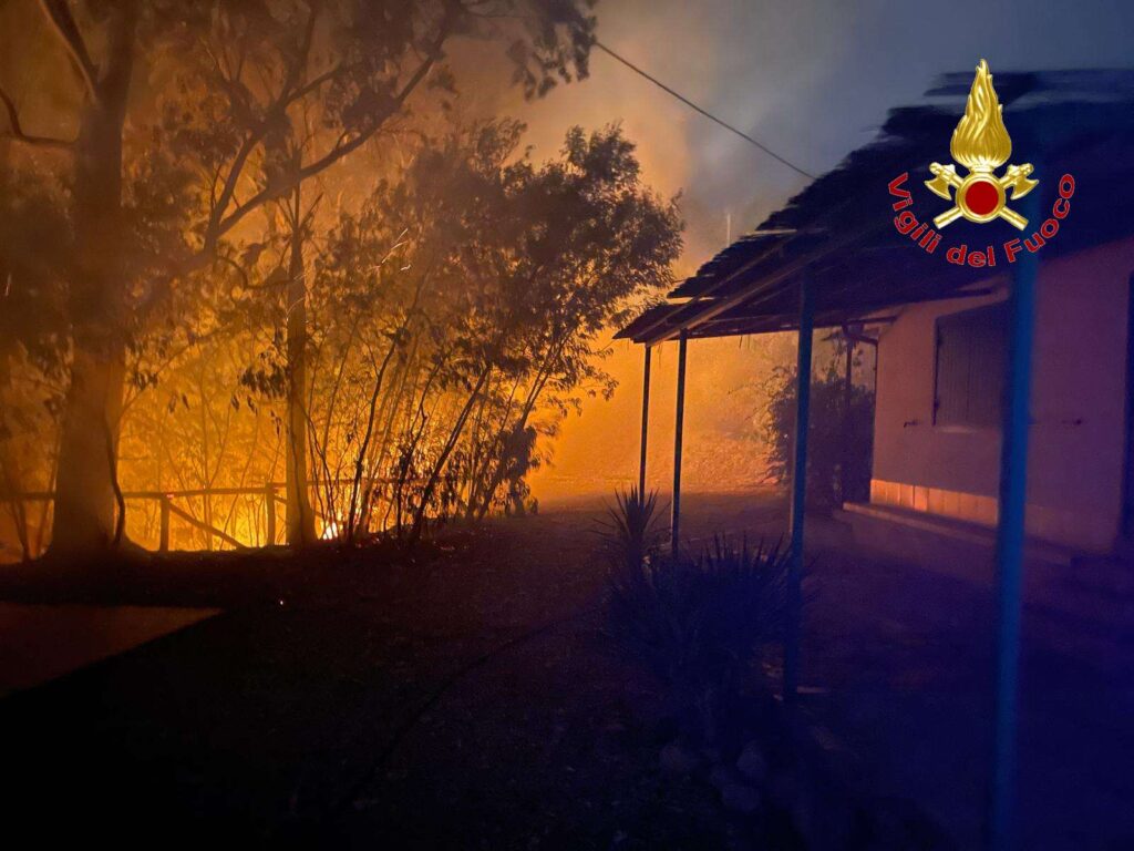 incendi calabria