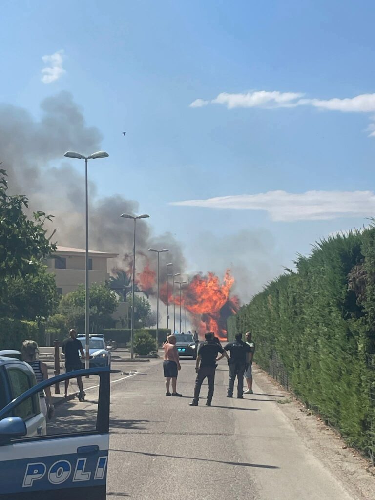 incendi metaponto basilicata