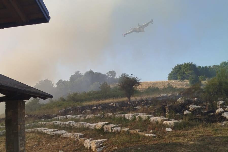 incendi molise agnone