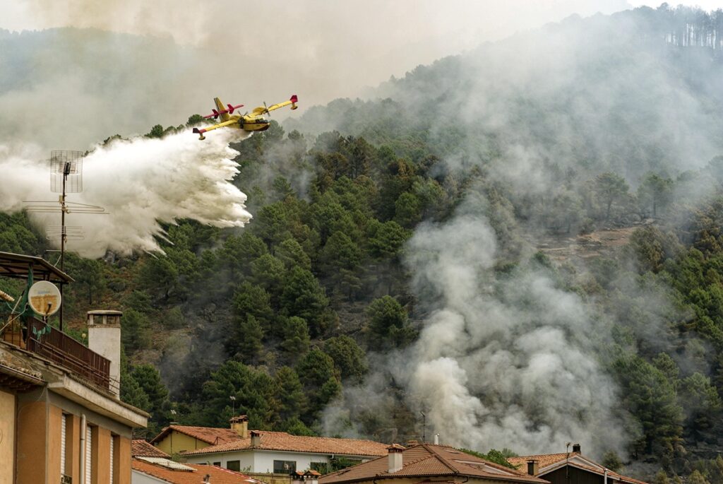 incendi spagna avila