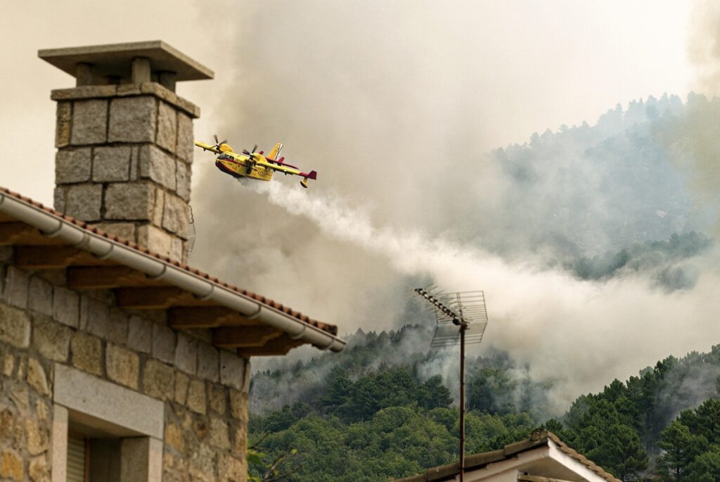 incendi spagna avila