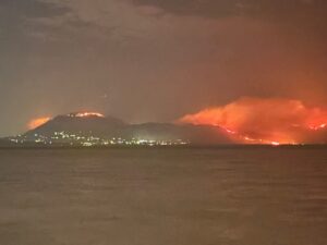 incendi trapanese riserva zingaro