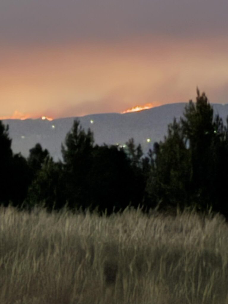 incendio Black Canyon