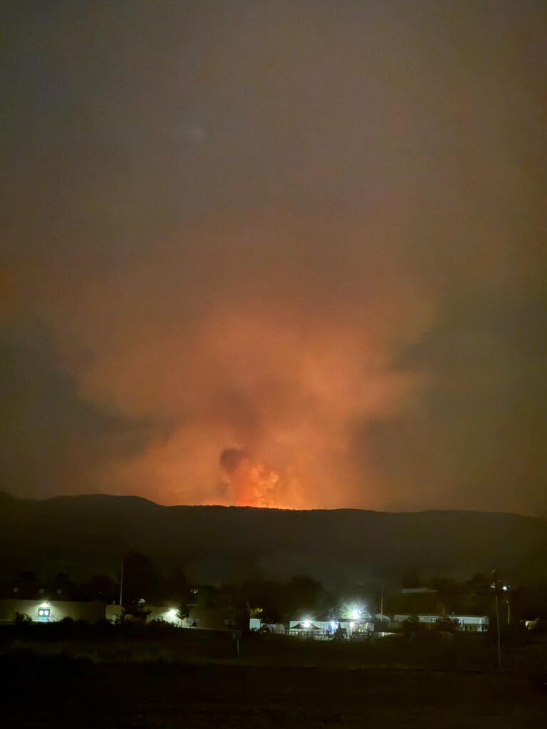 incendio Black Canyon