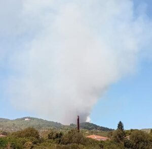 incendio Carloforte sardegna